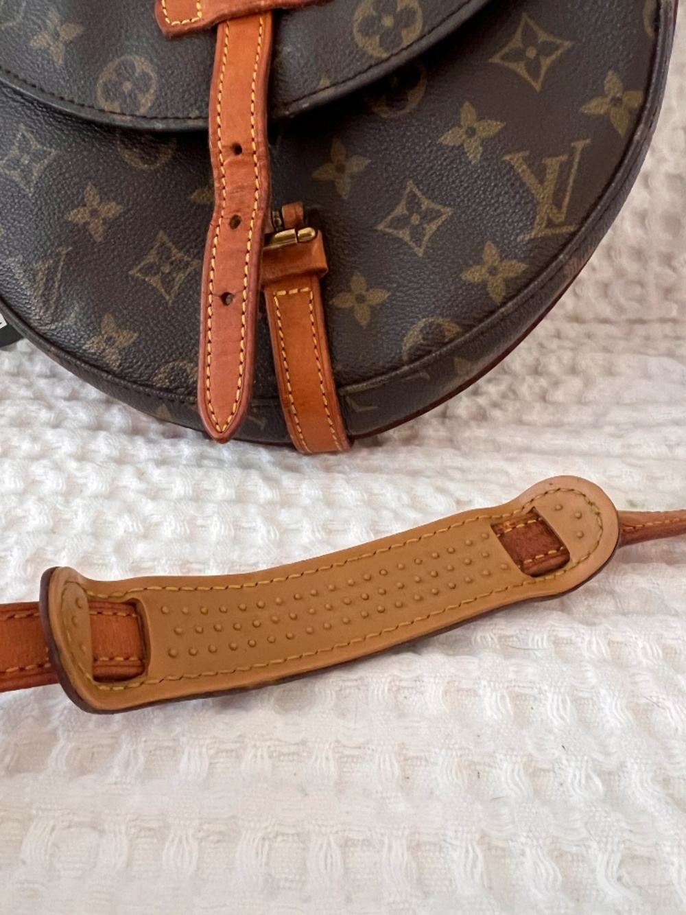 LOUIS VUITTON CHANTILLY MM SHOULDER BAG MONOGRAM M51233 871VI YQ01519 - Picture 13 of 14